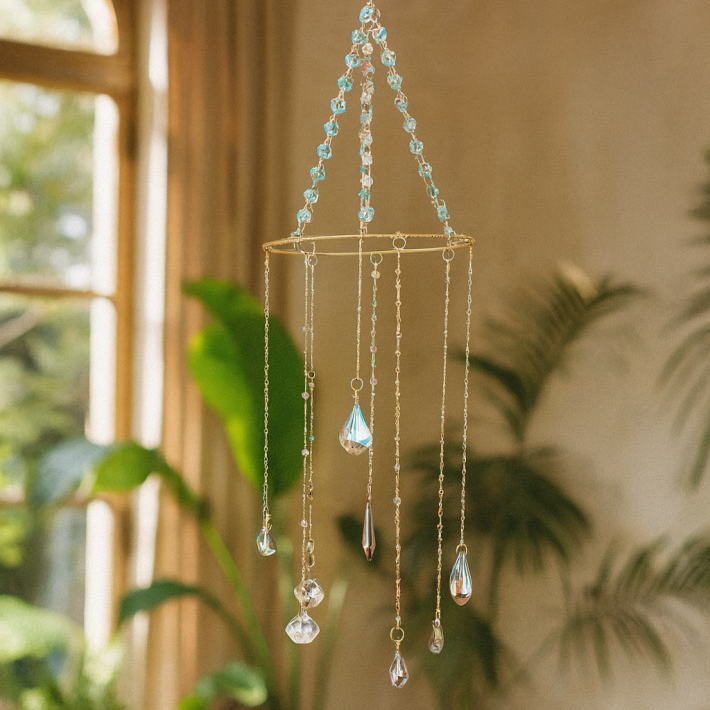 Colgante Gotas de Cristal