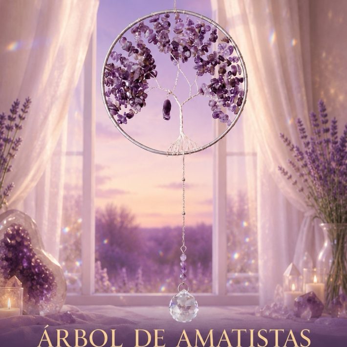 Árbol de la vida cuarzo amatista
