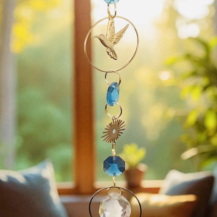 Colibrí cristales octagonales