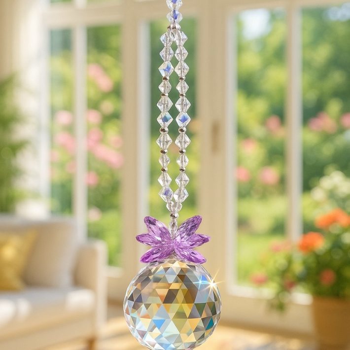 Atrapasol Flor de Cristal