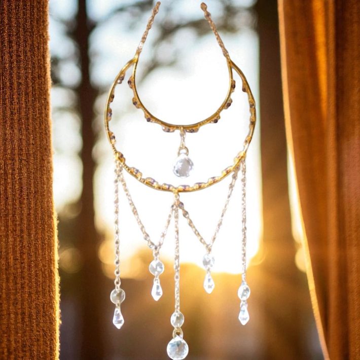 Media Luna Cristales de Lagrimas