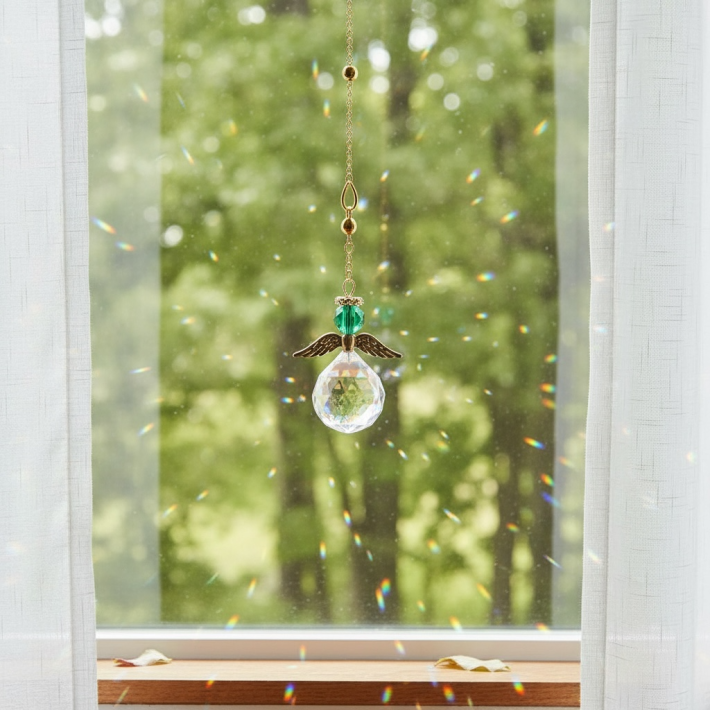 Angel Verde Esmeralda