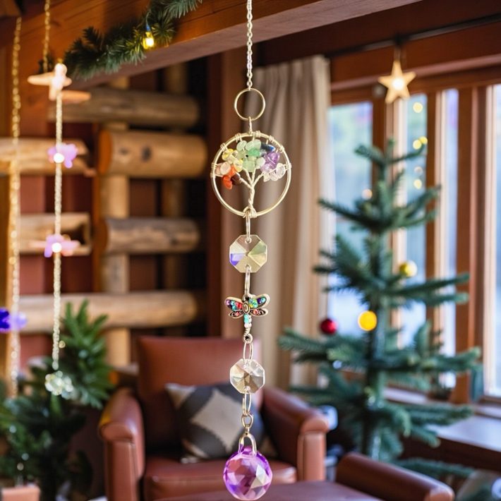 Arbol de la vida y cristales octagonales.