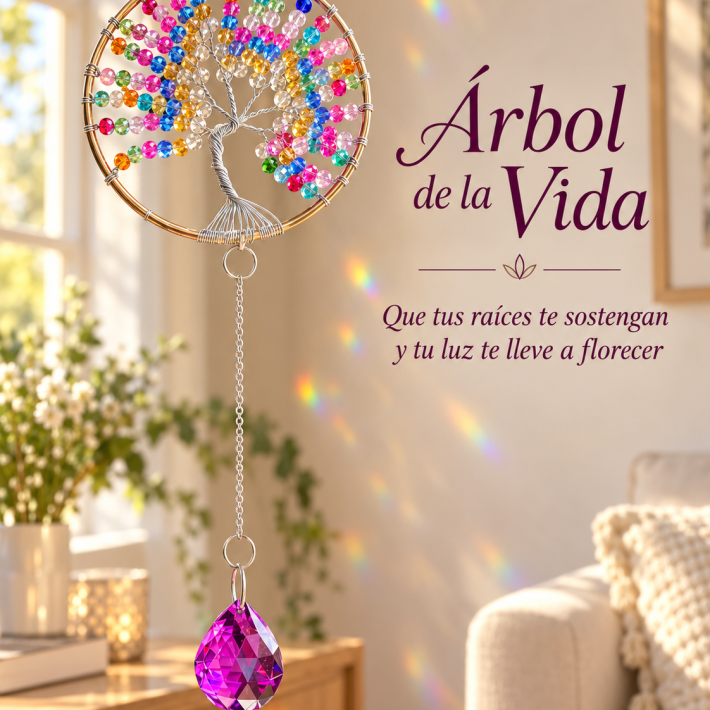 Arbol de Vida Multicolor