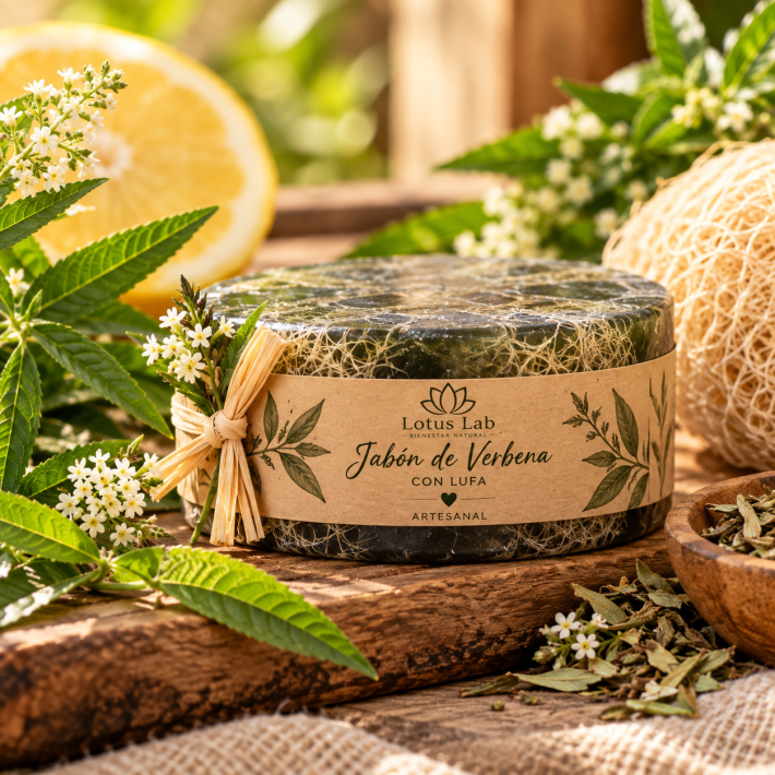 Jabón de Verbena con Lufa