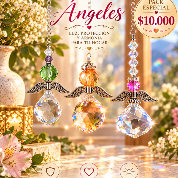 Pack de Angeles de Luz y Proteccion